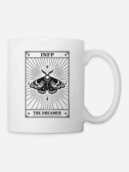 INFP | Tarotkarte Persönlichkeit - Tasse - Weiß