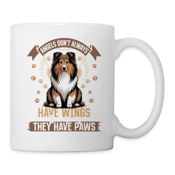 Shetland Sheepdog Sheltie Dog Breed - Mug - white - Right