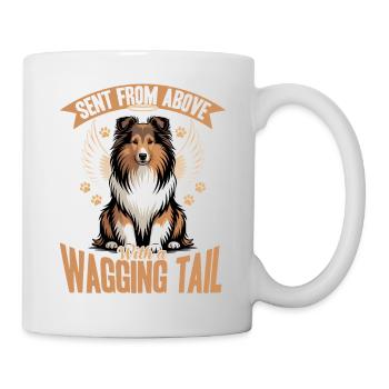 Shetland Sheepdog Sheltie Dog Breed - Mug - white - Right