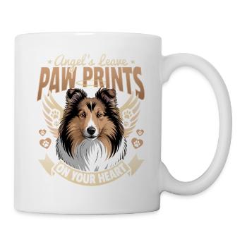 Shetland Sheepdog Sheltie Dog Breed - Mug - white - Right