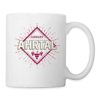 Ahrtal an der Ahr Retro Weintrauben Vintage Reben - Tasse - Weiß - Rechts