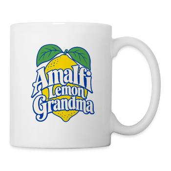 Amalfi Citron Grandma, cadeau de vacances pour la côte italienne - Mug blanc - blanc - Droite