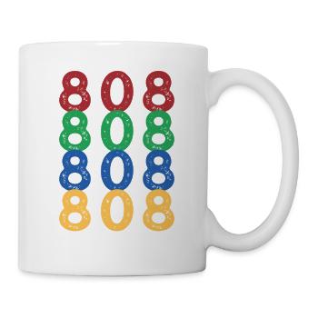 Happy 808 Day - Mug - white - Right