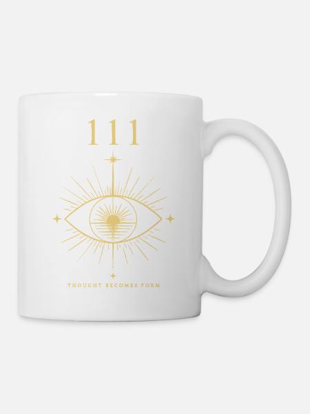 111 Manifestation - Tasse - Weiß
