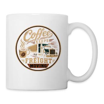 Coffee Truck Driver Occupation - Mug - white - Right