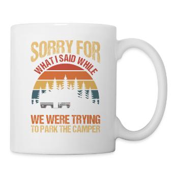 Camping Bonfire Camp Life Forest Camper - Tasse - Weiß - Rechts