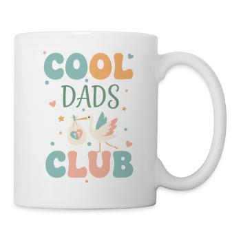 Révélation de sexe Cool Dads Club Baby shower Grossesse - Mug blanc - blanc - Droite