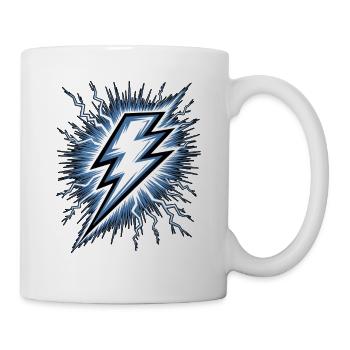 Lightning Lightning Thunderstorm Current Storm - Mug - white - Right