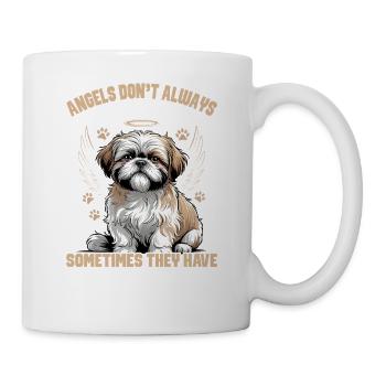Shih Tzu Dog Breed - Tasse - Weiß - Rechts