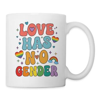 Pride Month LGBTQ - Love Has No Gender - Mug - white - Right
