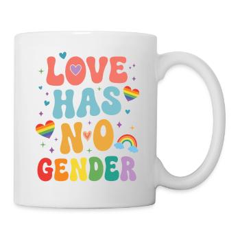 Pride Month LGBTQ - Love Has No Gender - Mug - white - Right