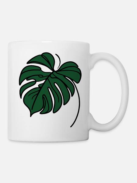 Monstera - Mug - white