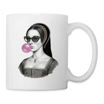 Anne Boleyn Bubble Pop Renaissance Woman - Mug - white - Right