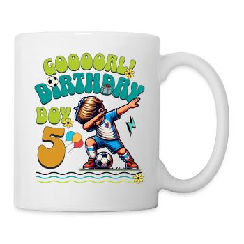 5 . Birthday Football - Mug - white - Right