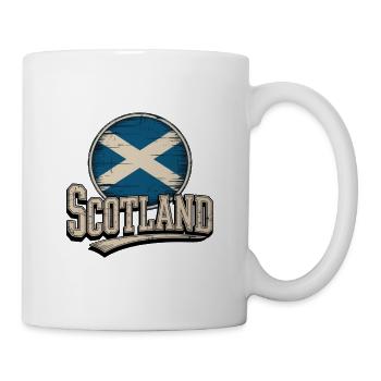Scotland Vintage Flag - Mug - white - Right