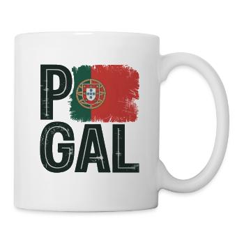 Portugal Flag - Mug - white - Right