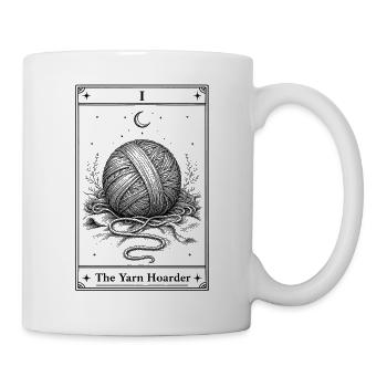 The Wool Hoard | Tarot Card Handmade - Mug - white - Right