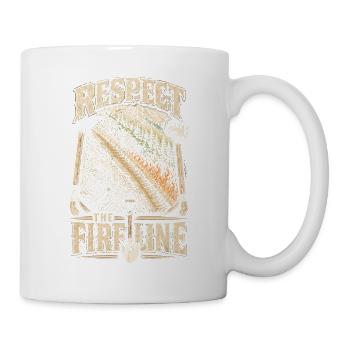 Fire Brigade Fire Brigade Groups Respect The Fireline - Mug - white - Right