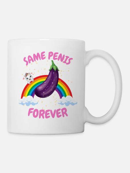Same Penis Forever Bride - Tasse - Weiß