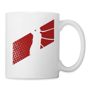 Basket-ball - Mug blanc - blanc - Droite