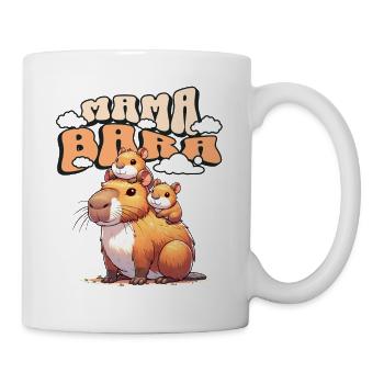 Mama Bara Capybara - Mug blanc - blanc - Droite