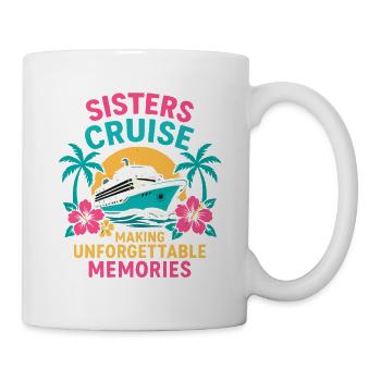 Croisière des infirmières : Souvenirs inoubliables - Mug blanc - blanc - Droite