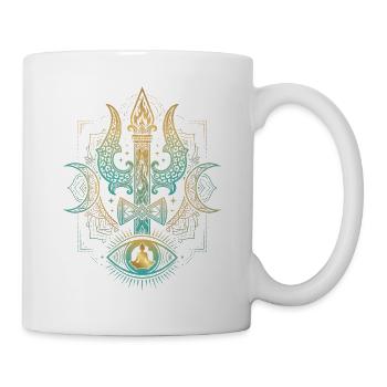 Hindu God Yogic Meditation - Mug - white - Right
