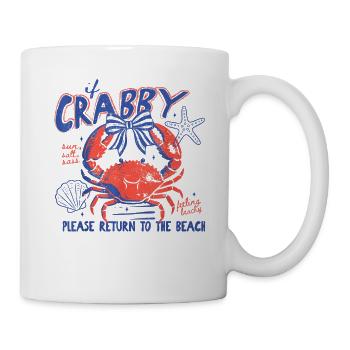 Crabby Beach Return Tee - Mug - white - Right