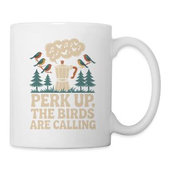 Birds Calling Coffee - Mug - white - Right