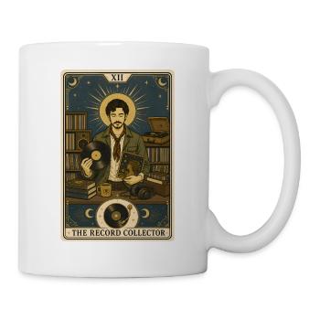 Record collectors | Vinyl Tarot - Mug - white - Right