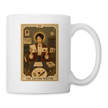 Briefeschreiber | Papier & Tinte Tarot - Tasse - Weiß - Rechts
