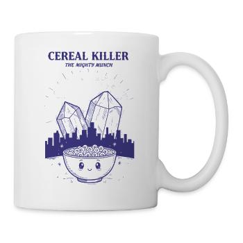 Breakfast Cereal Killer The Mighty Munch Funny - Mug - white - Right