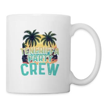 Teneriffa Party Crew - Tasse - Weiß - Rechts