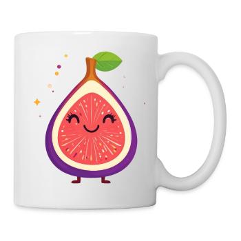 Kawaii Fig Figurine - Mug - white - Right