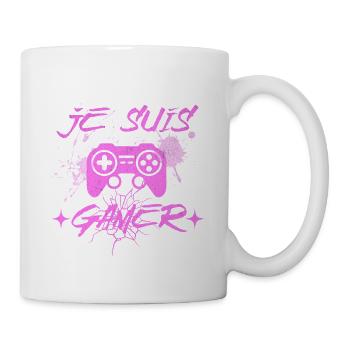 I'm a gamer a girl - Mug - white - Right
