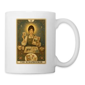 Scrapbook Fan | Crafts & Paper Tarot - Mug - white - Right
