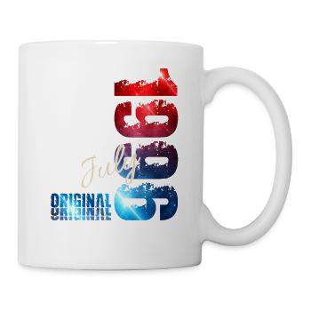 Cadeau du 30e anniversaire Original juillet 1996 - Mug blanc - blanc - Droite