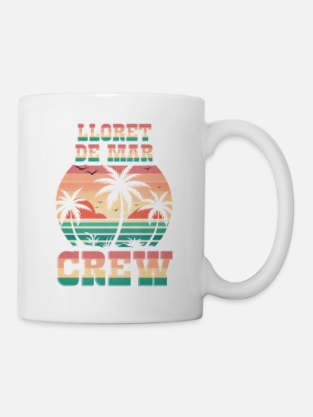Lloret De Mar Crew - Tasse - Weiß