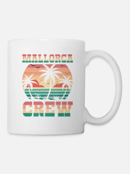 Mallorca Crew - Tasse - Weiß