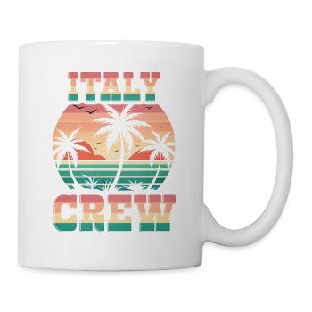 Équipe d’Italie - Mug blanc - blanc - Droite