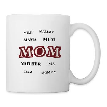 MAMAN MAMAN MAMAN MAMAN - Mug blanc - blanc - Droite