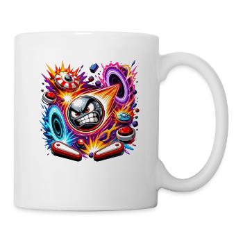 Pinball in the Neon Cosmos - Mug - white - Right