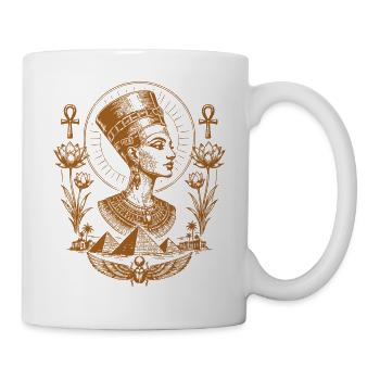 Nefertiti Queen - Mug - white - Right