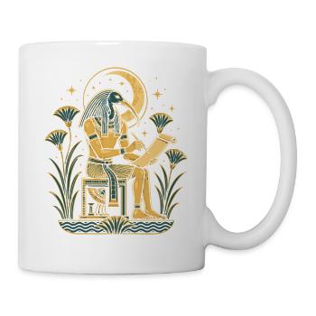 Thoth Moon Scribe - Mug - white - Right