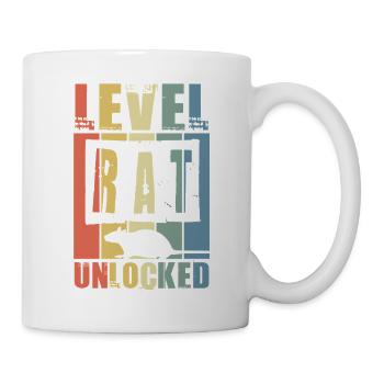 Ratte Hausratte Rattenbesitzer Rattenliebhaber - Tasse - Weiß - Rechts