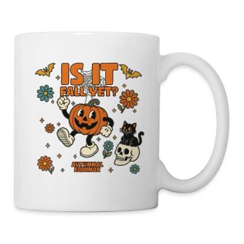 Est-ce l’automne mais l’équinoxe d’automne Mabon païen ? - Mug blanc - blanc - Droite
