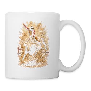 Rodeo American - Mug blanc - blanc - Droite