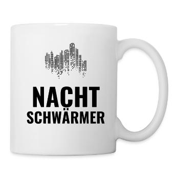 Nachtschwärmer - Tasse - Weiß - Rechts
