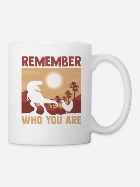 Farmer Rooster Flock Poultry Chicken - Tasse - Weiß
