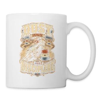 Rodeo American Dust And Discipline - Mug - white - Right